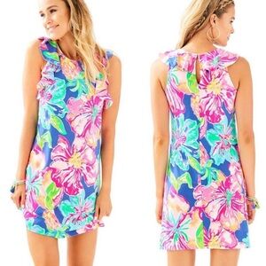 Lilly Pulitzer Esmeralda Jungle Utopia Floral Dress New